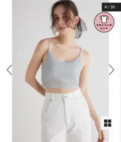 rienda バックレースアップキャミトップのサムネイル