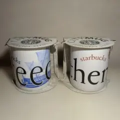 Starbucks マグカップ グリーンとブルー