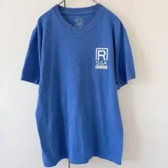 ポートアンドカンパニー Tシャツ クルーネック 半袖 プリント S 青 綿のサムネイル