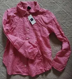 GapKids 長袖シャツ 120cm ピンク花柄