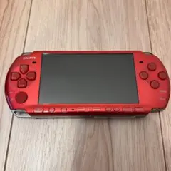 SONY PSP3000 本体 ラディアントレッド　psp 本体