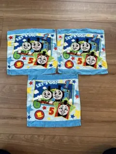 トーマス キャラクターハンドタオル 3枚セット　保育園　新学期準備