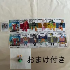 ギャラクシー×ワンピース シール&カード&キーホルダー
