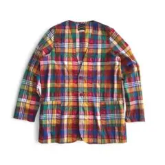タグ付き新品未使用♡gotohollywood ジャケット セットアップ対応】Light Tweed ノーカラー ジャケット （ノー