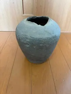 武内晴二郎 指描文花瓶 共箱 片腕の陶芸家 美しい釉調,堅実な造形 超希少品 武内晴二郎 指描文花瓶 共箱 片腕の陶芸家 美しい釉調,堅実な造形 超
