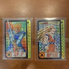 超レア ドラゴンボールカードダス 10億枚突破記念カード ドラゴンボール カードダス 10億枚突破記念No.154、155(究極博