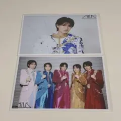 M!LK SMILE POP! 生写真64杯目 2枚セット 山中柔太朗