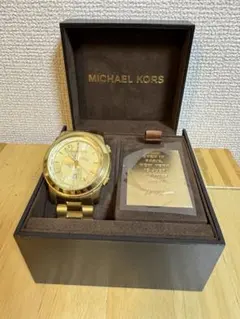 【MICHAEL KORS】時計　ゴールド