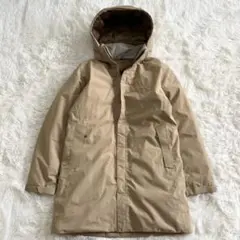 極美品 モンベル ベルニナダウンコート 800FP メンズM ベージュ