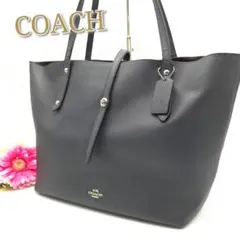 みっつー様専用　良品✨COACH トートバッグ ターンロック レザー