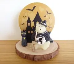 しろくま貯金箱　★ライトくまさん　ハロウィン　ライトマスコット　３点セット