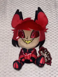 ラウワン限定 ハズビン・ホテルへようこそ おすわりぬいぐるみ アラスター