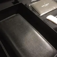 【正規品】サンローラン 長財布 ブラック