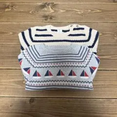 H&M ボート柄/ストライプ ニットセーター 2点セット