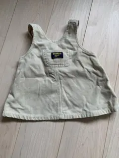 OshKosh ベージュ ジャンバースカート