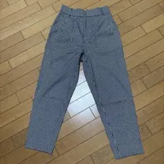 ギンガムチェック Lサイズ カジュアルパンツ