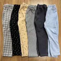ユニクロ　ベビー レギンス 6点セット まとめ売り パンツ スパッツ