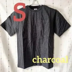 美品⭐️ トップス Tシャツ charcoal チャコール ダークグレー Sサイズ