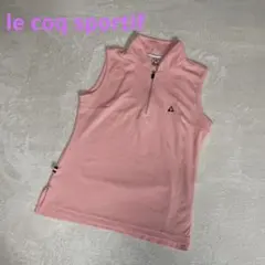 ★美品・人気★le coq sportif ハーフジップ トップス　Ｌサイズのサムネイル