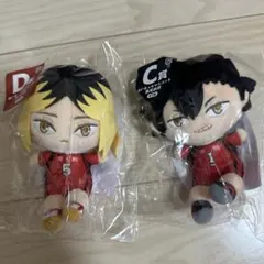 ハイキュー フリューくじ ぬいもっち C賞 D賞 孤爪研磨 黒尾鉄朗