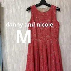 danny and nicole レース ノースリーブ ワンピース　ピンク　8