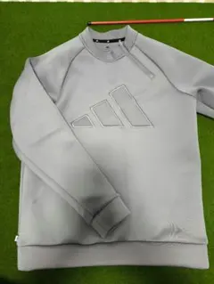 adidas グレー セーター Mサイズ