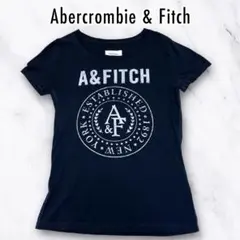 Abercrombie & Fitch ネイビー Tシャツ L　アバクロ