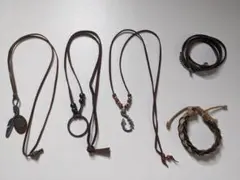 アクセサリー5点セット　ネックレス　ブレスレット　シルバーアクセサリー