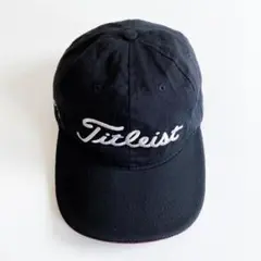 海外輸入 Titleist 刺繍 ゴルフ トラッカーキャップ 帽子 ブラックのサムネイル