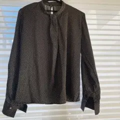 オペークドットクリップ シャツ