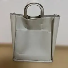 ライトグレー レザートートバッグ⭐︎ユナイテッドアローズ