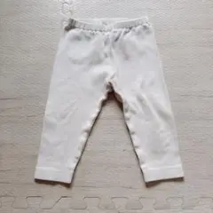 即購入⭕️ UNIQLO リブレギンス　ホワイト　80