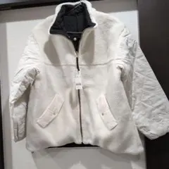 値下げ＊新品＊完売＊リバーシブルブルゾン グローバルワーク　ホワイト×ブラック