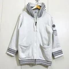 SINA COVA 裏ボア ジップアップパーカー スウェット フーディ