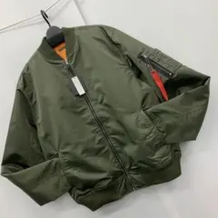 新品★メンズ★4Lサイズ★KONGOW★MA-1 中綿ジャケット 緑 8101