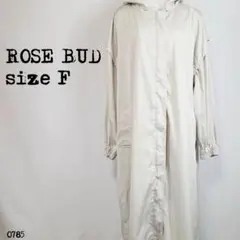 ROSE BUD ローズバッド ロングコート F フーディ 0785のサムネイル