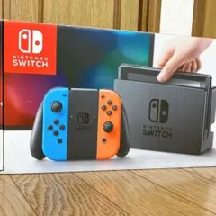 匿名配送 Nintendo Switch 本体 付属品込 動作確認済 2017年