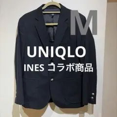 UNIQLO ×INES ウールブレンドジャケット Mサイズ 黒 美品