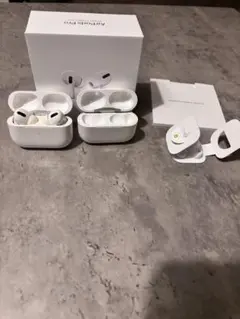 【ジャンク品】AirPodsProと充電器（箱付き） Apple - APPLE AirPods Pro ワイヤレスイヤホンケース ジャンク