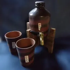 焼酎サーバー 木製スタンド付き - メルカリ