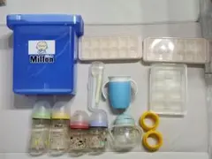 哺乳瓶、ミルトン、Combiマグ　等