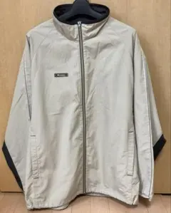 Champion ナイロンジャケット M ベージュ　メンズ　ウィンドブレーカー