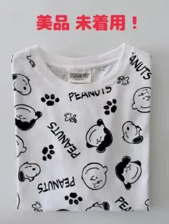 美品！PEANUTS（スヌーピー）70周年記念総柄半袖Tシャツ Mのサムネイル