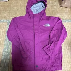 THE NORTH FACE フード付きパープルジャケット