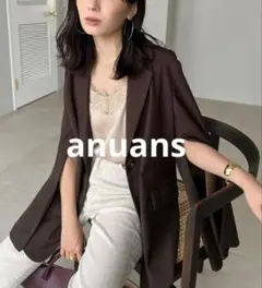 アニュアンス　フレアスリーブスリットジャケット