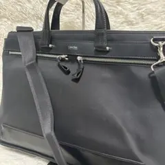 calvin klein PLATINUM 2way ビジネスバッグ　ブラック