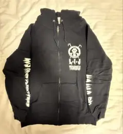 新日本プロレス　ロス．インゴベルナブレス．デ，ハポン　フルジップパーカー　L 黒
