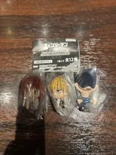 チェンソーマン　つまんでつなげて3点　ボールチェーン