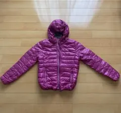 プーマ　ダウンジャケット　フード付き Mサイズ ピンク