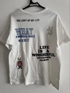 デニムダンガリー Lサイズ Tシャツ